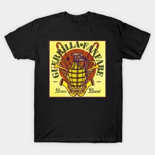 Guerrilla Fanfare Brass Band! Now With Colors! T-Shirt